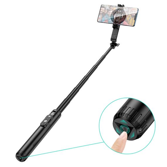 Монопод для селфі Hoco K25 Sherkhan magnetic Black | Зображення 4