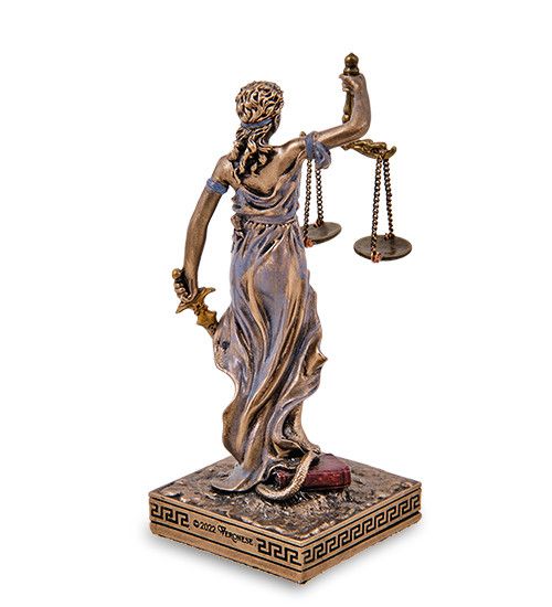 Статуетка міні Феміда богиня правосуддя 12 см | Зображення 1