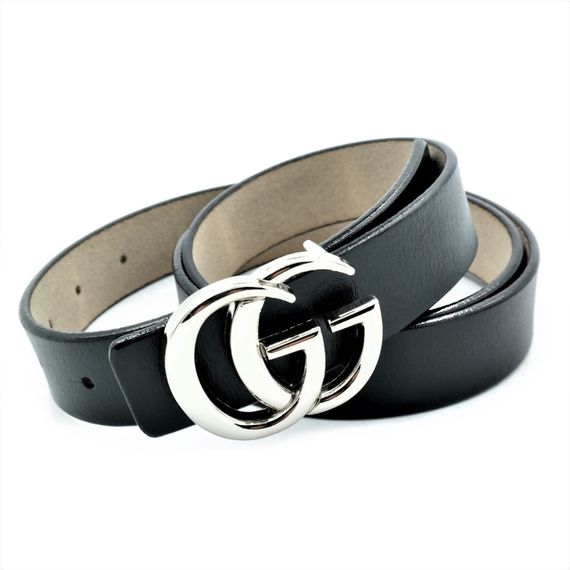 Женский кожаный ремень Gucci Цвет Черный brnd-30k-ua-021 | Зображення 1