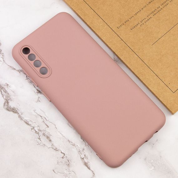 Чехол Silicone Cover Lakshmi Full Camera (A) для Samsung Galaxy A50 (A505F) / A50s / A30s Full camera, Рожевий/Pink Sand | Зображення 3