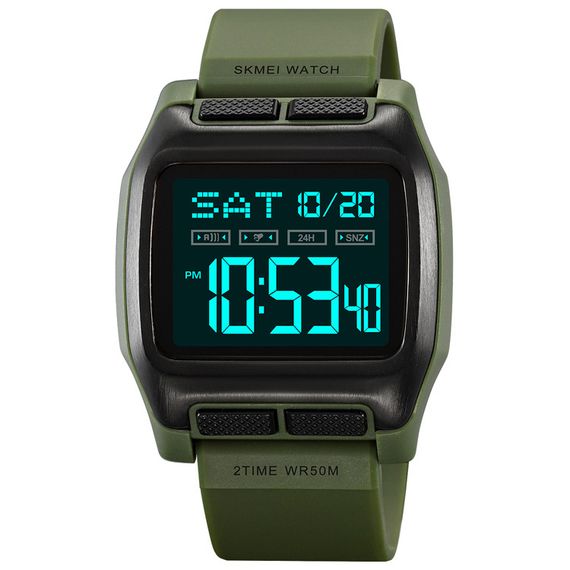 Електронні вологозахищені наручні годинники SKMEI, Протиударні годинники для туризму KN-72 | Зображення 1