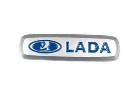 Алюминиевый шильдик для ковриков (1 шт) для Тюнинг Lada