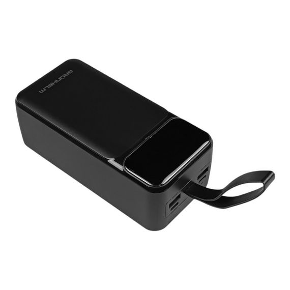 Power Bank - Портативна батарея 40.000 mAh. чорний - GP-40BQC. швидка зарядка 22.5W GRUNHELM | Зображення 3