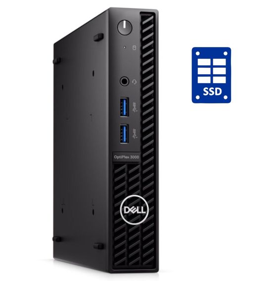Неттоп Б-класс Dell OptiPlex 3000 Thin Client USFF / Intel Pentium Silver N6005 (4 ядра по 2.0 - 3.3 GHz) / 4 GB DDR4 / 32 GB SSD / Intel UHD Graphics / Win 10 б/у
