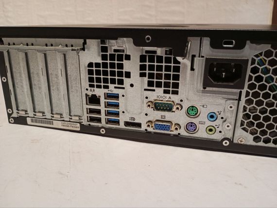 Комплект ПК Б-клас: HP Compaq Pro 6300 SFF / Intel Core i3-3220 (2 (4) ядра по 3.3 GHz) / 8 GB DDR3 / 500 GB HDD / Intel HD Graphics 2500 + Монітор LG Flatron W1943SS-PF / 19" (1366x768) TN / 1x VGA / VESA 100x100 б/в | Зображення 4