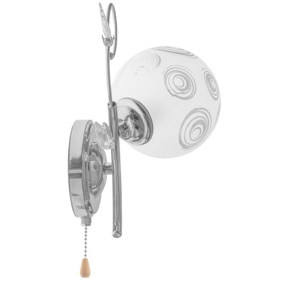 Бра настенное накладное классическое LK-584W/1 E27 CH | Зображення 3