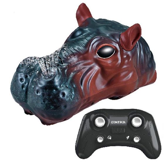 Човен на радіокеруванні SHT 3736AD Hippopotamus 2.4G Black / Brown | Зображення 1