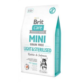 Корм сухий Brit Care Grain Free Mini Light and Sterilised для дорослих собак дрібних порід з зайвою вагою чи стерилізованих