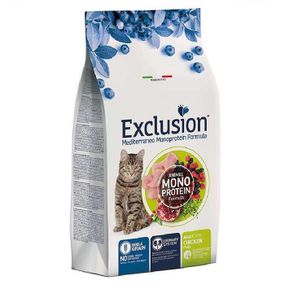 Сухой корм Exclusion Cat Adult Chicken для взрослых котов и кошек 1.5 кг