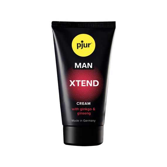 Крем для пеніса стимулювальний pjur MAN Xtend Cream 50 ml, з екстрактом гінкго та женьшеню
