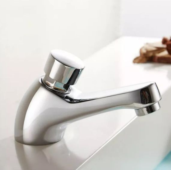 Кран порційний для раковини Frap із затримкою на 7 сек F520 | Зображення 3