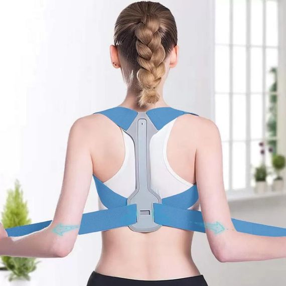 Коректор постави HSM-50301 / Еластичний корсет для спини / Бандаж для корекції постави на липучках | Зображення 4