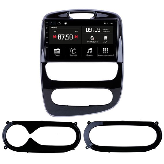 Штатная магнитола Torssen Renault Clio 4 AC/Climate 16-18 F96128 4G Carplay DSP