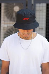 Панамка Without з принтом F1Red Black