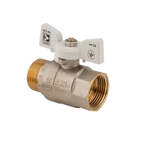 Кран шаровой Koer 1" ГШМ (KR.218.W) белый (KR0184)