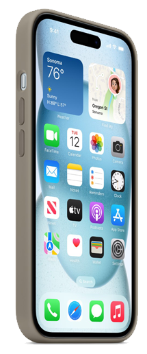 Чохол Apple iPhone 15 Silicone Case with MagSafe - Clay MT0Q3 | Зображення 2