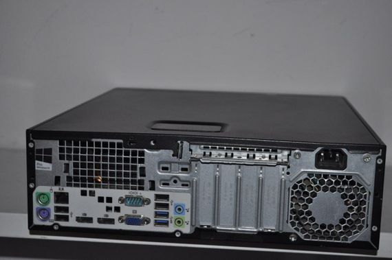 Комп'ютер HP EliteDesk 705 G1 SFF / AMD A8-6500B (4 ядра по 3.5 - 4.1 GHz) / 16 GB DDR3 / 120 GB SSD + 250 GB HDD / AMD Radeon HD 8570D Graphics / DVD-ROM / Windows 11 б/в + Подарунок Бездротова мишка + кабель живлення | Зображення 4