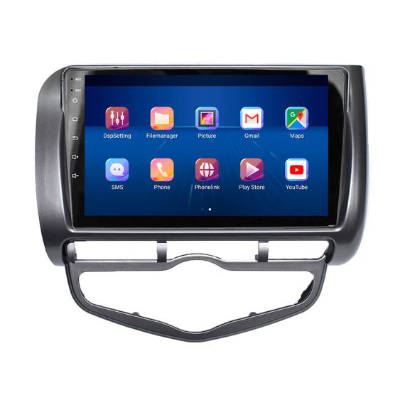Штатная магнитола 9" Lesko для Honda Jazz I 2001-2005 6/128Gb 4G Wi-Fi GPS Top Хонда | Зображення 1