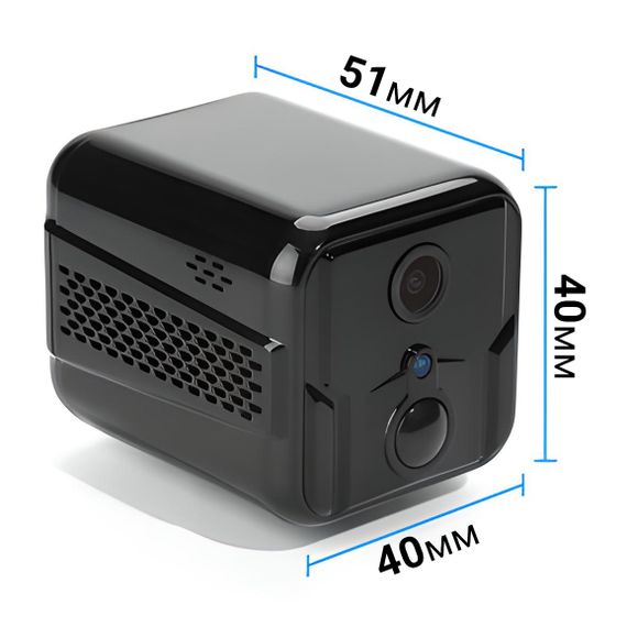 WiFi мини камера видеонаблюдения Camsoy T9W2, до 230 дней автономной работы, с PIR датчиком движения, iOS/Android, FullHD 1080P | Зображення 4