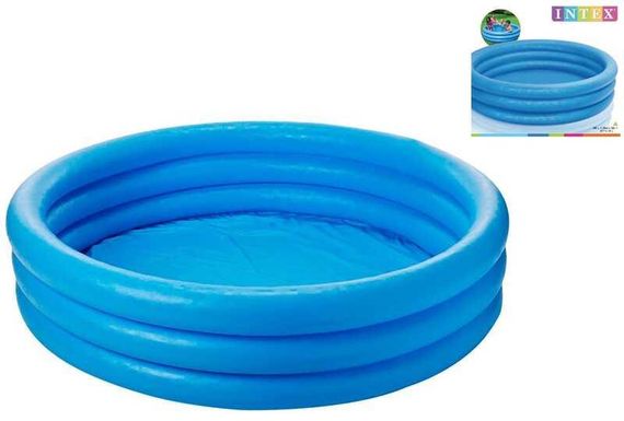 Intex Басейн 58426 NP "Синій кристал" (6) розміром 147х33см, об'ємом 324л, вагою 1,43кг, від 3 років | Зображення 1