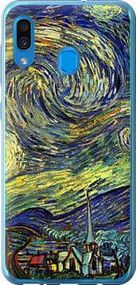 Чохол на Samsung Galaxy A20 2019 A205F Вінсент Ван Гог. Зіркова ніч із пластику FCh_047672