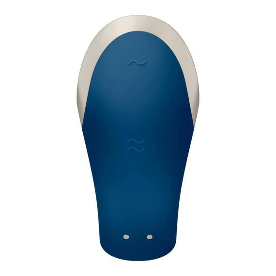 Вибратор для пар Satisfyer Powrot Double Love (Blue) Sex Aura | Зображення 3