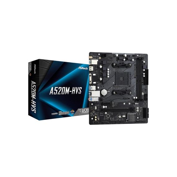 Материнська плата ASRock A520M-HVS | Зображення 1