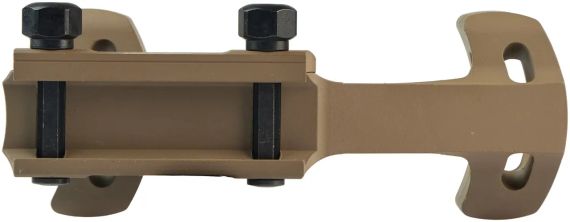 Кріплення-моноблок Warne X-Skeleton Mount. d - 30 мм. Ultra High. Weaver/Picatinny. FDE | Зображення 5