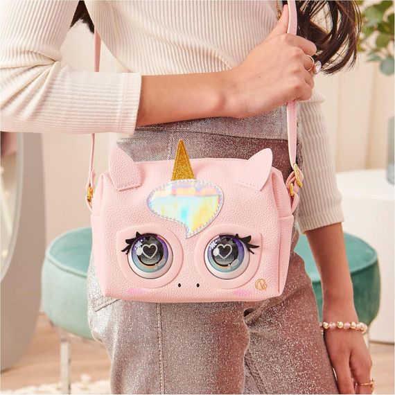 Інтерактивна сумочка гаманець Гламурний Єдиноріг Оригінал Purse Pets Glamicorn Unicorn | Зображення 6