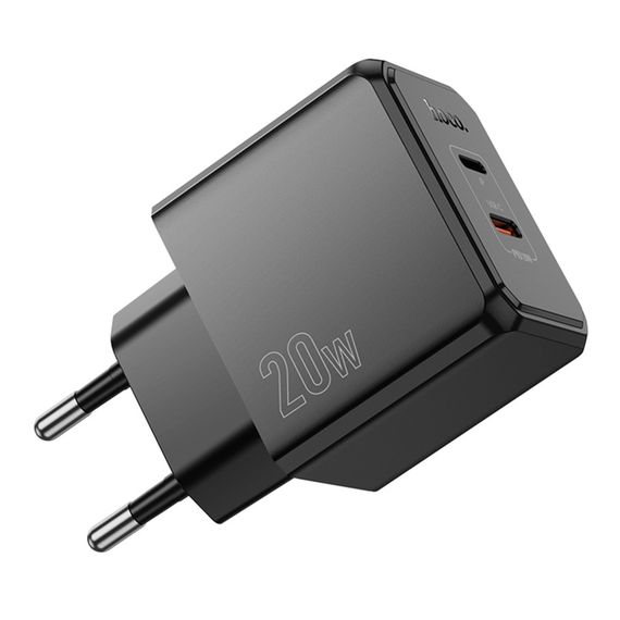 Мережевий зарядний пристрій Hoco CS16A 1 USB-C/1IP PD/QC 20W | Зображення 5