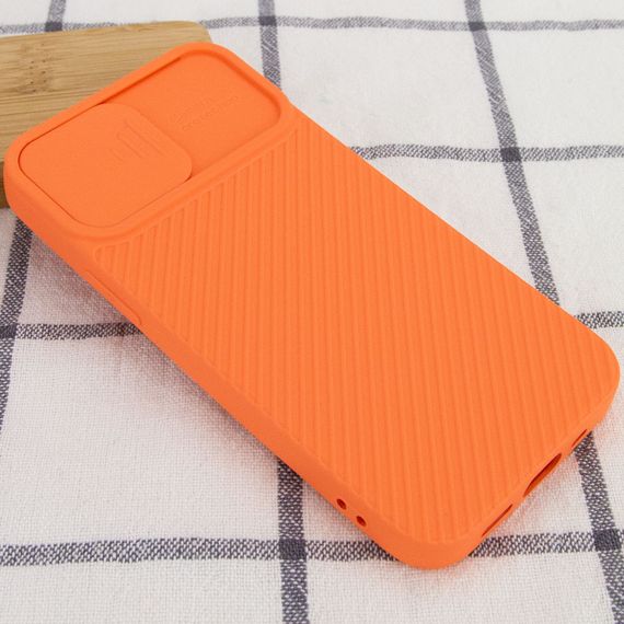 Чехол Camshield Square TPU со шторкой для камеры для Apple iPhone 11 Pro (5.8") Оранжевый | Зображення 4