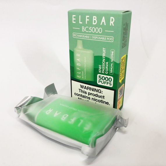 Elf Bar BC5000 смак Ківі Маракуйя Гуава (Kiwi Passion Fruit Guava) | Зображення 2