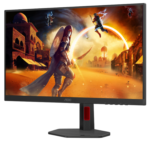 Монiтор 27" AOC Q27G4ZR Black/Red | Зображення 1