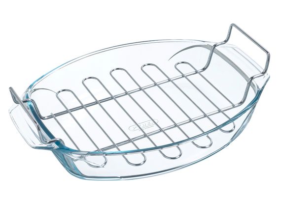 Форма з решіткою Pyrex, 38х27х11 см | Зображення 1
