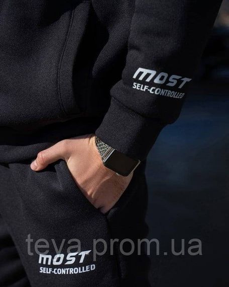 Спортивний костюм колір чорний розміри S, 3XL FI_005511 | Зображення 3