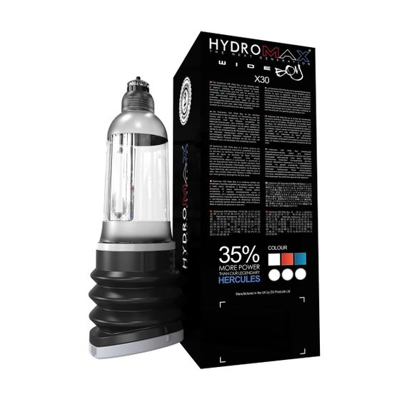Гідропомпа Bathmate Hydromax 7 WideBoyClear (X30) для члена довжиною від 12,5 до 18 см, діаметр до 5 | Зображення 5