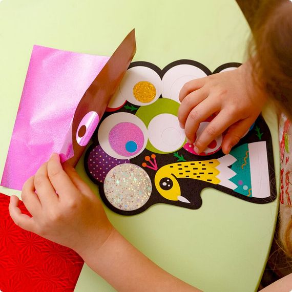 Набор для творчества "Foil craft Birds" VT4433-12, 18 листов фольги | Зображення 4