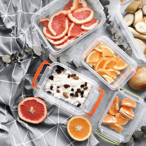 Набір контейнерів для харчових продуктів 0,85л/1,6л/3л 3в1 Народний продукт | Зображення 1