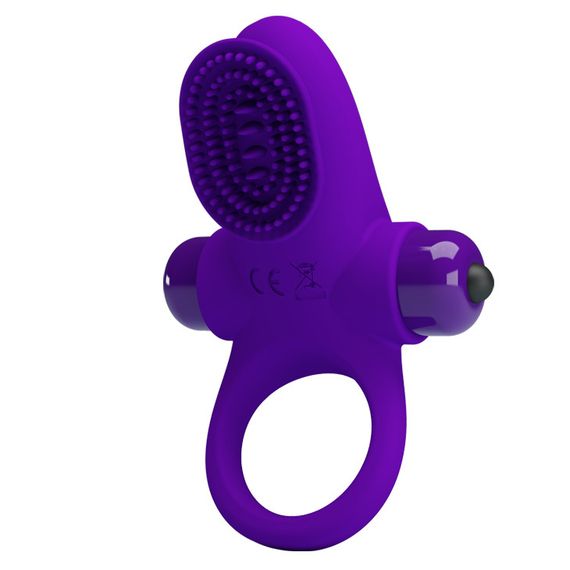 Ерекційне кільце - Pretty Love Vibrant Penis Ring II Purple sexstyle | Зображення 8