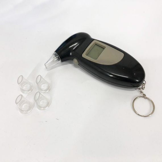 Портативный алкотестер с мундштуками, Алкотестер цифровой персональный, NI-605 Драгер алкотестер | Зображення 3