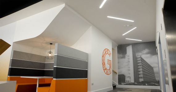 Светильник балка LED линейный FLF-09 32W CW 1.2m | Зображення 3