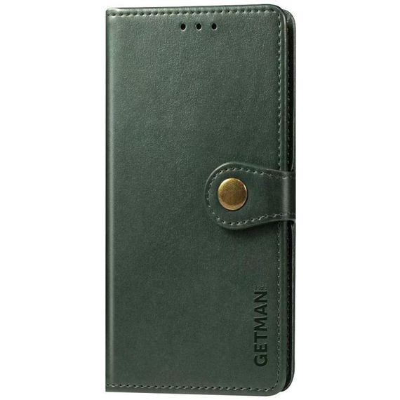 Шкіряний чохол-книжка GETMAN Gallant (PU) для Samsung Galaxy A07 Зелений