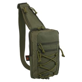 Тактична сумка-слінг SILVER KNIGHT — 1 л | MOLLE, Oxford 900D Олива