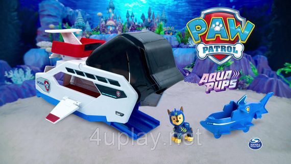 Щенячий патруль Аква пупс Кит патрулевоз Морський катер Paw Patrol Aqua Pups Whale Patroller | Зображення 2