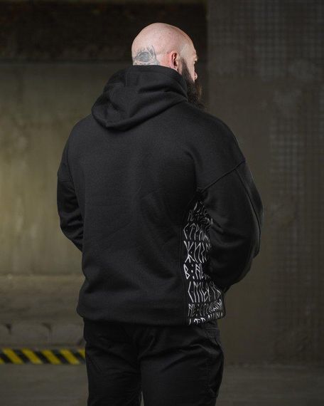 Тепла худи ghetto doberman НП4856 | Зображення 3