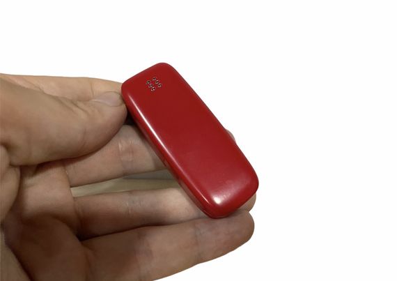 Міні мобільний маленький телефон L8 Star BM10 (2Sim) червоний | Зображення 3