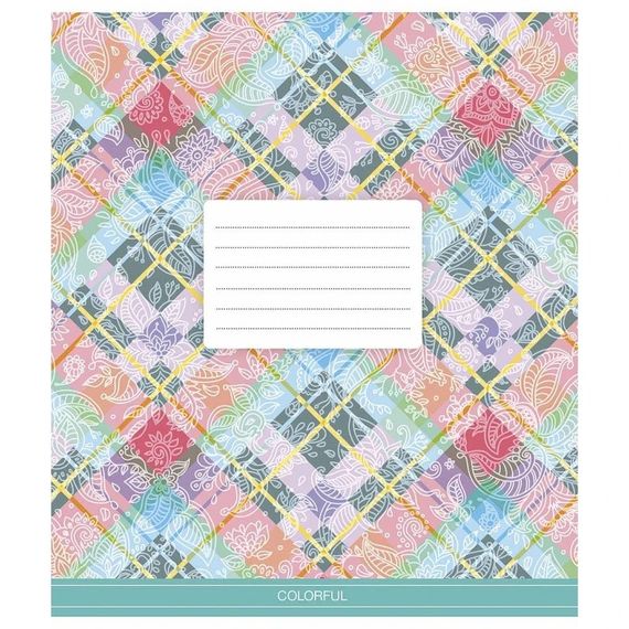 Тетрадь ученическая "Сolor mania" 024-3386L-5 в линию, 24 листов