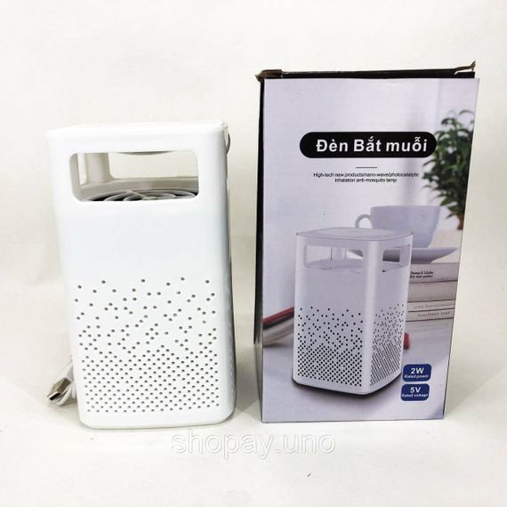 Лампа от комаров USB Bug Zapper Fly White GV-11 | Зображення 6