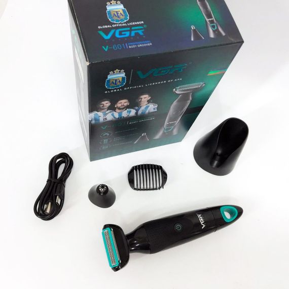 Профессиональная мужская бритва с триммером VGR V-601, Триммеры для бритья мужские профессиональные MT-15 | Зображення 4