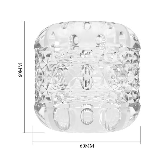 Мастурбатор - Pretty Love Masturbator Crystle Transparent sexstyle | Зображення 5